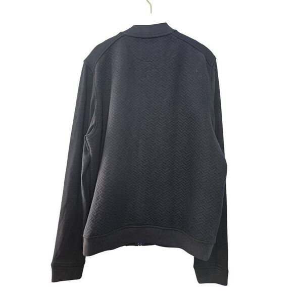 Ted Baker Men's Bruno Quilted Bomber Sweater Jacket Sz 4 Large/ X-Large - Picture 4 of 5